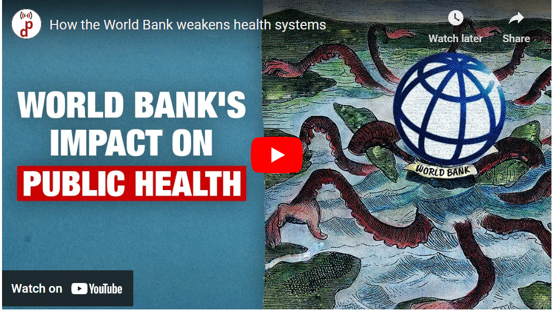 How the World Bank weakens health systems